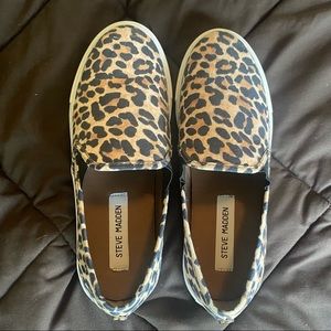 Steve Madden Leopard Sneakers